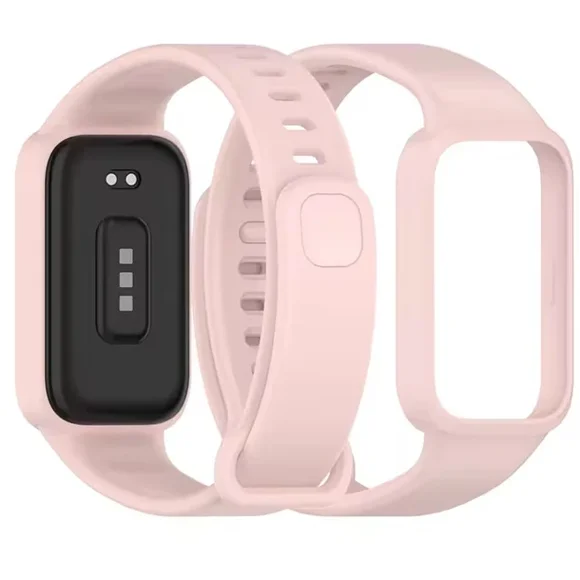 Correa Silicona Para Xiaomi Smart Band 9 Active Rosado