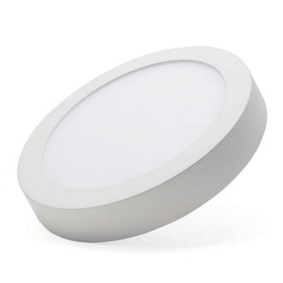Panel Led Sobrepuesto Redondo 24w Frío
