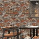 thumbnail image 3 of Azulejo de pared de PVC autoadhesivo de 10 x 10 cm, 20 láminas, para cocina, baño, chimenea y dormitorio, mosaico vintage., 3 of 8