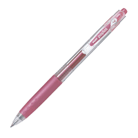 Pilot - 12 Un. Lapiz Gel Pop´Lol Rosado Metalico 0.7 Mm.