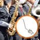 thumbnail image 4 of Abrazadera para Lyra de Saxofón Alto/Tenor Lovermusic Plateada, 4 of 6