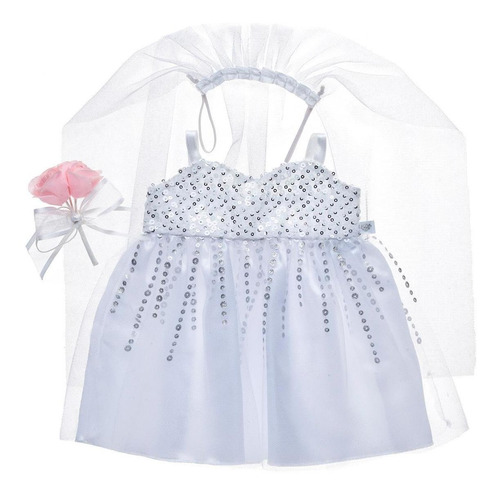 Build A Bear - Vestido Novia Iii Build-A-Bear