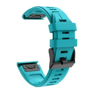Genérico - Correa Compatible Garmin Fenix 6/6Pro 5/5Plus 22Mm Turquesa