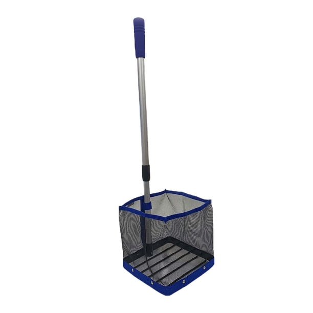 Recogedor De Pelotas De Tenis De Mesa Recuperador De Pelotas De Tenis Duradero Para Herramienta De Entrenamiento De Gimnasia Color Azul Estándar