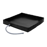 Bothyi - Base De Ducha Plegable Para Playa Al Aire Libre Con Tubo De Drenaje Base De Ducha De Carpa Portátil