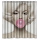 thumbnail image 1 of Cortina de ducha de Marilyn Monroe, juego de cortina de baño con ganchos, tamaño 66 x 72 pulgadas, 1 of 3