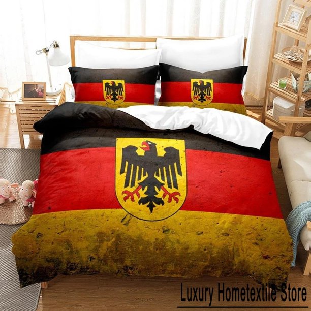 ing German flag Bedding Set Bed Set Adult Kid Bedroom Duvet cover Sets Home Textiles Bed Sheets