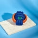 thumbnail image 3 of Dog Contrast Color Knot Single Ball Toy, 3 of 3