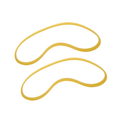 Magideal - Bandas De Bandas De Bandas De Bandas De Goma De La Rueda De Los Neumáticos De La Rueda De La Rueda De Reducción Del Ruido Del Neumático Ancho De 1255 25 Cm