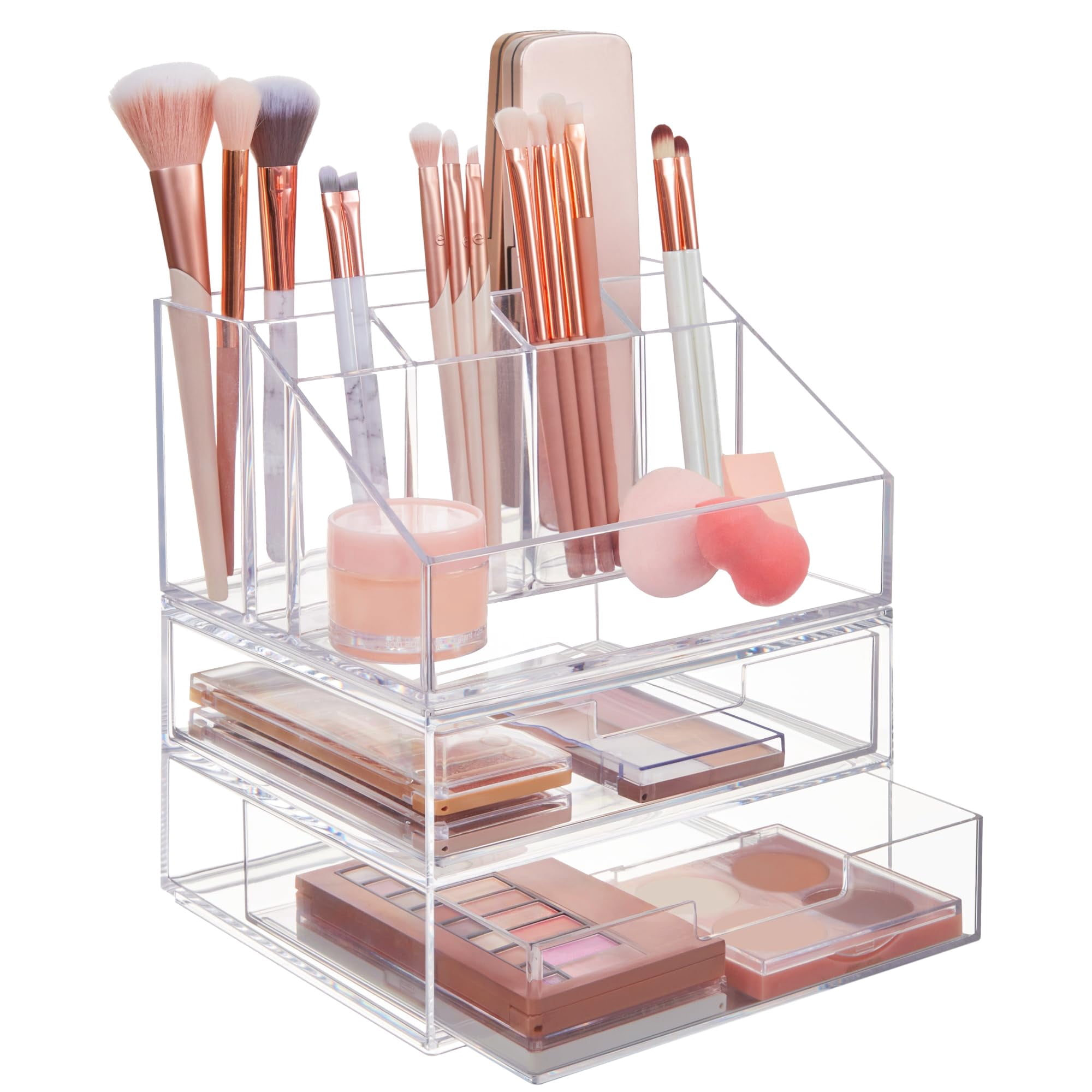 Soporte Para Brochas De Maquillaje Y Organizador De Cajones Stori Chloe