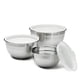 thumbnail image 1 of Juego de cuencos para mezclar Cuisinart de acero inoxidable, 3 piezas, CTG-00-SMB, 1 of 6