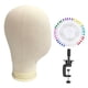 thumbnail image 1 of Cabeza De Maniquí Versátil, Soporte Para Peluca, Para Hacer Cabello, Gafas, Resistente, 53 Cm, 1 of 5