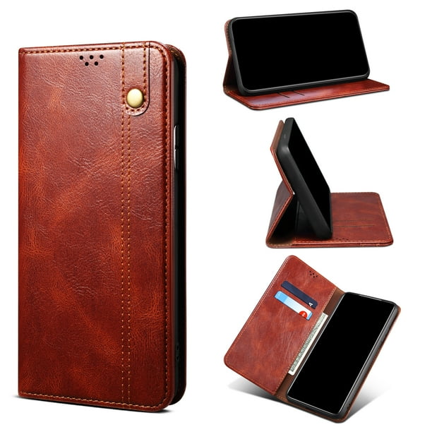 Leather Wallet Phone Case Flip Magnetic Suction Phone Case Android Wallet Protective Case Samsunggalaxy A73(5G)/A53(5G)/A12(5G)/A33(5G)/A52(5G) /A32(5G)/A23(5G)/A04 (4G)/A13(5G)/A54(5G)/A14(4/5G)/A04