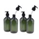 thumbnail image 5 of 4 piezas vacías para mascotas champú acondicionador bomba botella maquillaje contenedores 500 ml verde, 5 of 5
