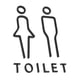 thumbnail image 5 of Letrero De Baño De 2 Uds., Decoración Nórdica Para Hotel, Baño, Señalización De Baño Sin Perforación, Negro, 5 of 5