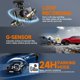 thumbnail image 2 of Dash Cam HUPEJOS 360 frontal y trasera FHD 1080P con tarjeta de 64 GB, 2 of 7