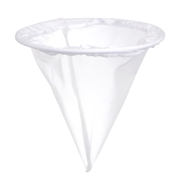 Bolsa de Filtro de Pintura de 60 Mallas, Colador de Nylon en Forma de Cono de 7" de Diámetro para Filtrar Pintura, Gasolina, Combustible, Tinta