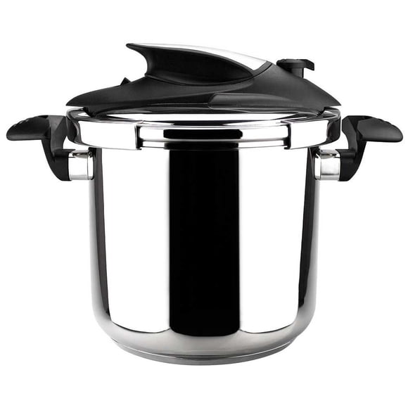 Olla a Presión Súper Rápida 7L Acero Inoxidable Plateado
