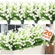 thumbnail image 1 of Flores artificiales TURNMEON para decoración de exteriores, 20 unidades, 1 of 7