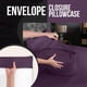 thumbnail image 3 of Fundas de almohada Utopia Bedding Queen, microfibra, color morado, x2, 3 of 7