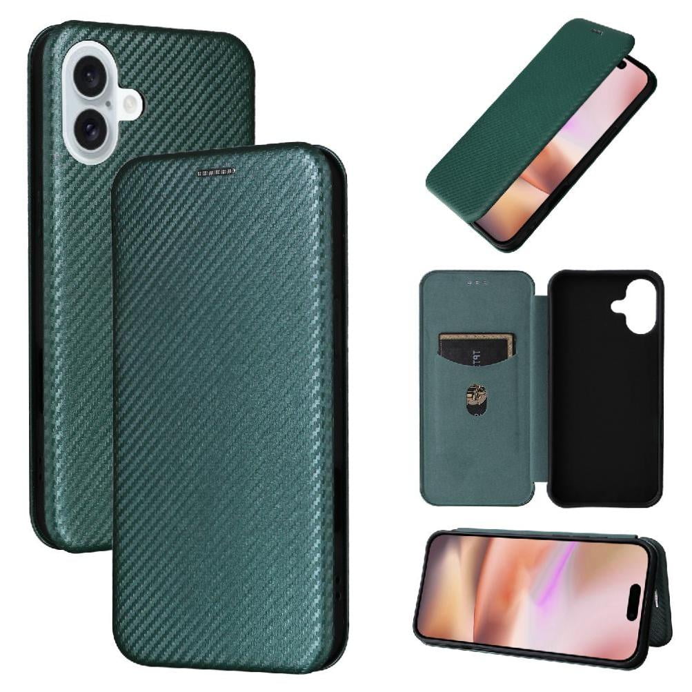 Foxdock - Funda Flip Para Iphone 16 - Funda Magnética De Negocios, Funda Protectora Delgada