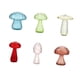 thumbnail image 2 of Jarrones de Vidrio con Forma de Hongo, Jarrones para Plantas Hidropónicas, Mini Jardineras Decorativas únicas, Floreros para Sala de Estar, Decoración 6 piezas, 2 of 5