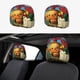 thumbnail image 1 of Rolie Polie Olie Funda Protectora Universal para Reposacabezas de Coche, Funda Elástica para Reposacabezas de Asiento de Auto, Funda de Tela Antipolvo, Accesorios de Interior 2 Piezas, 1 of 6