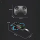 thumbnail image 3 of Avión Drone Juguete A Control Remoto Anti Choques H22 Azul, 3 of 4