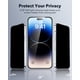 thumbnail image 3 of Protector de pantalla ESR para iPhone 14 Pro Max Privacy 3, paquete, 3 of 9