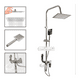 thumbnail image 1 of Columna Ducha Rectangular Con Monomando Ducha Telefono Bidet Gris, 1 of 10