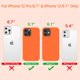 thumbnail image 2 of Funda Miracase para iPhone 12/12 Pro Naranja con MagSafe, 2 of 6