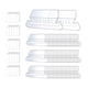 thumbnail image 1 of 50 pestañas e insertos para carpetas colgantes, transparentes, de gran capacidad, resistentes, fáciles de leer, para habitación, escuela, hogar y ofic, 1 of 5