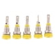 thumbnail image 2 of 5Pieces 2mm Banana Jack Tuerca de conexión para Multimeter Banana Socket amarillo, 2 of 5