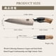 thumbnail image 2 of Cuchillo de Cocina SHAN ZU Venus Damasco de 33 Capas 20 cm, 2 of 8