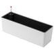 thumbnail image 3 of Maceta Rectangular Con Autorriego Para Balcón, Para Plantar Verduras O Flores, Color Blanco, 3 of 5