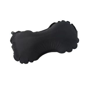 Genérico - Almohada Inflable Para Acampar, Almohada De Apoyo Lumbar Ligera Para Silla De Oficina