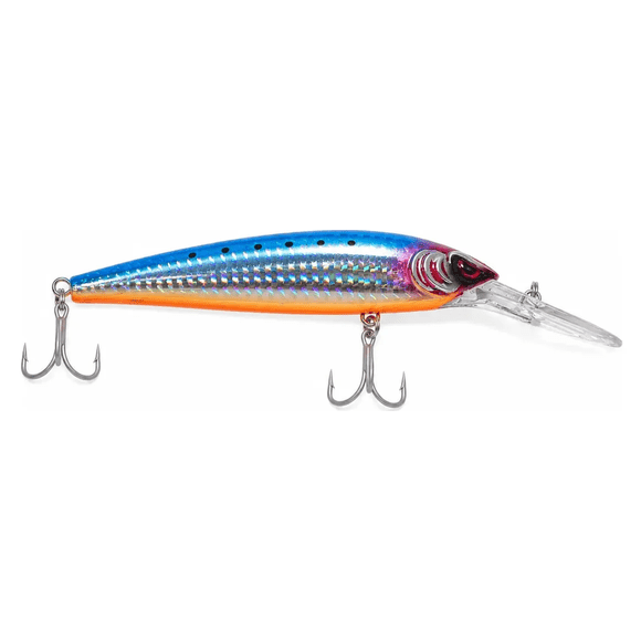 Señuelo Storm Thunder Barra (la Enojona O Cara De Malo) Blue Crystal Baitfish