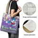 thumbnail image 3 of Tiny Toon Adventures Bolso de tela con estampado de lienzo para mujer, bolsa de compras reutilizable y estética, con cremallera interior, regalo para mujer,38*45cm., 3 of 6