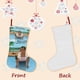 thumbnail image 3 of BoJack Horseman Tema: Calcetines de Navidad, fino lino blanco para colgar en escaleras y chimenea, decoración navideña para el hogar, regalo de Navidad.54cm×38cm, 3 of 5
