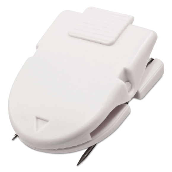 Clip Clip Clamp Advantus 75342 - Clips de pared para paneles, color blanco, paquete de 50