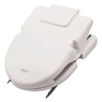 Clip Clip Clamp Advantus 75342 - Clips De Pared Para Paneles, Color Blanco, Paquete De 50