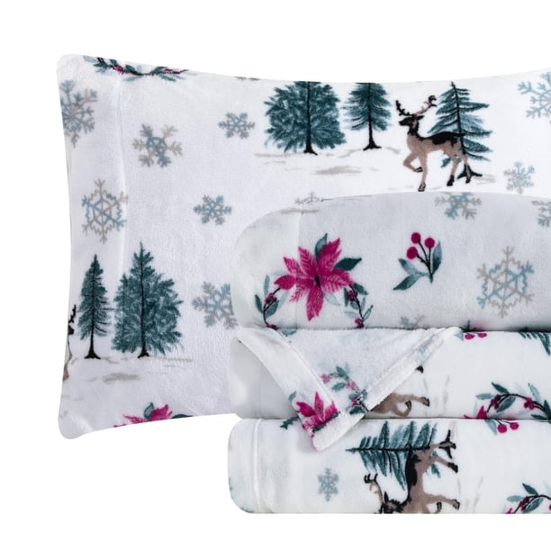 Juego de sábanas Elegant Comfort, de franela de terciopelo lujosamente suave, completo