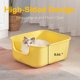 thumbnail image 3 of Caja de arena grande para gatos con laterales altos y entrada baja, 3 of 3