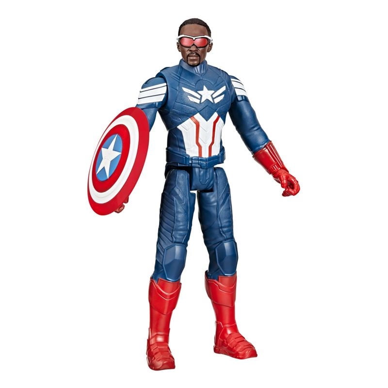 Marvel - Figura De Acción Titan Hero Series Brave New World Capitán América