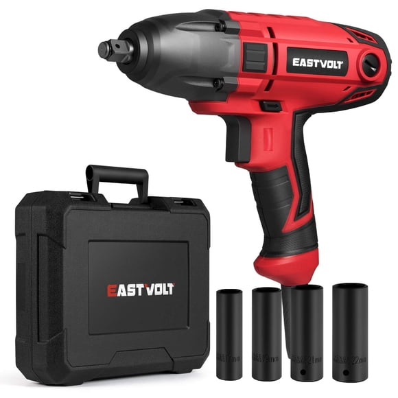 Llave de impacto eléctrica Eastvolt 800W 450 FT-Lbs Torque