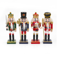Genérico - Set De Mini Cascanueces Navideños | Figuras Soldado Decorativas