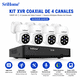 thumbnail image 5 of Kit XVR Srihome 4 camaras AHD030 PTZ + XVR NVS008 con Audio y Visión Nocturna a Color, 5 of 6