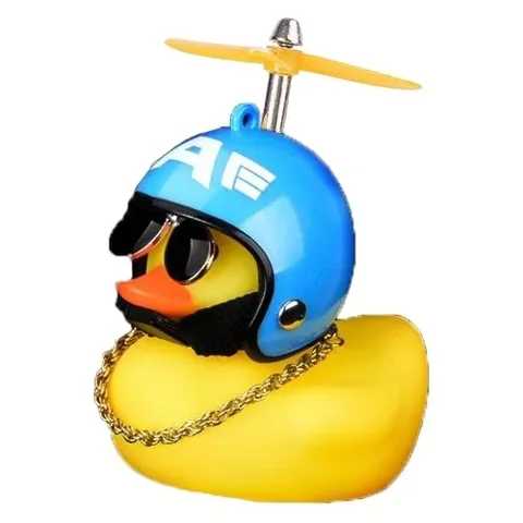 Genérico - Pato Con Casco Azul Diseño Alas