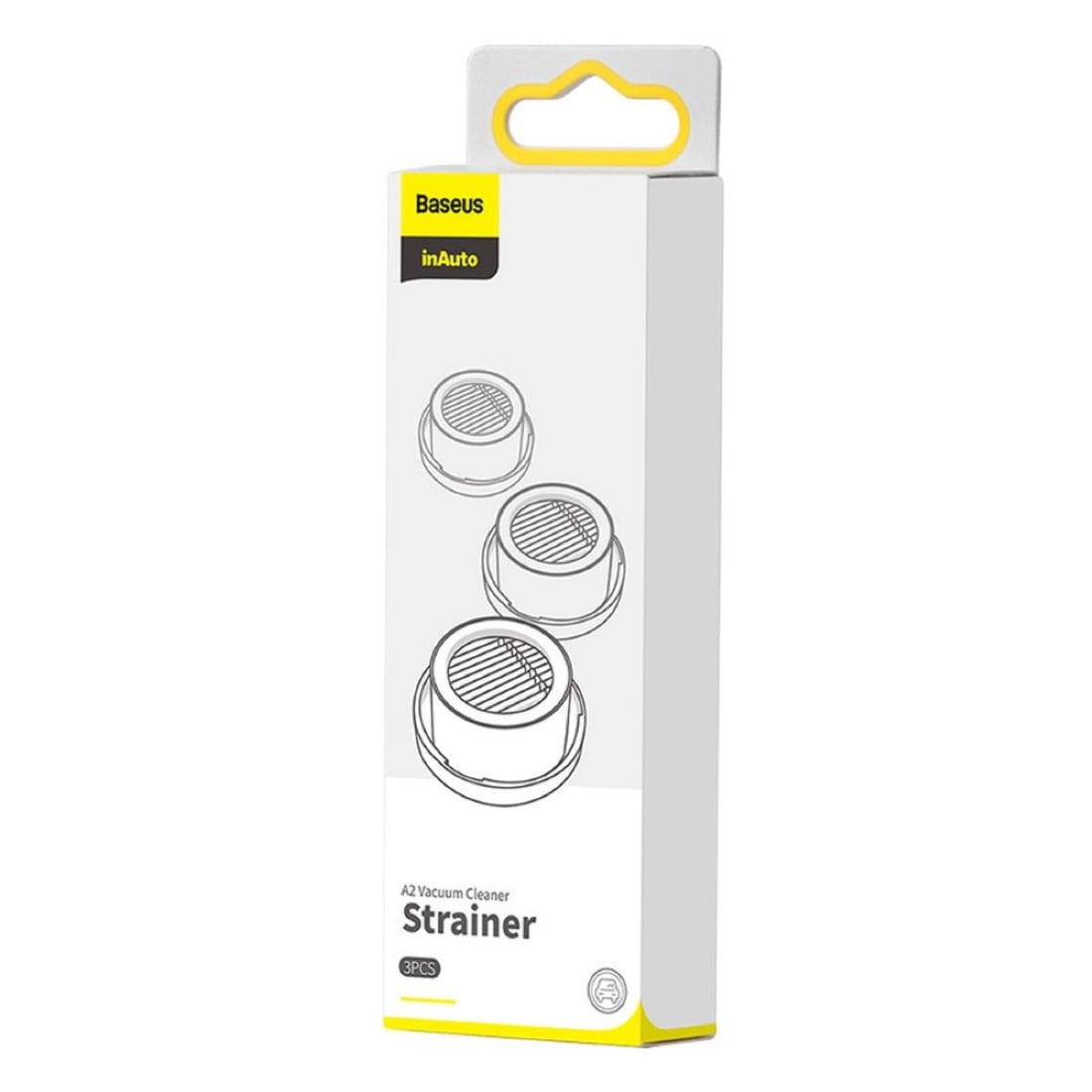 Baseus - Repuesto Filtro Aspiradora A2 3un.