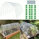 thumbnail image 2 of 25pcs, Garden Greenhouse Hoops For DIY 1.4-2.5ft Wide Grow Tunnel, Rust-Free Fiberglass Garden Support Hoops Frame For Fabric, DIY Plant Support Garden Stakes, 2 of 2